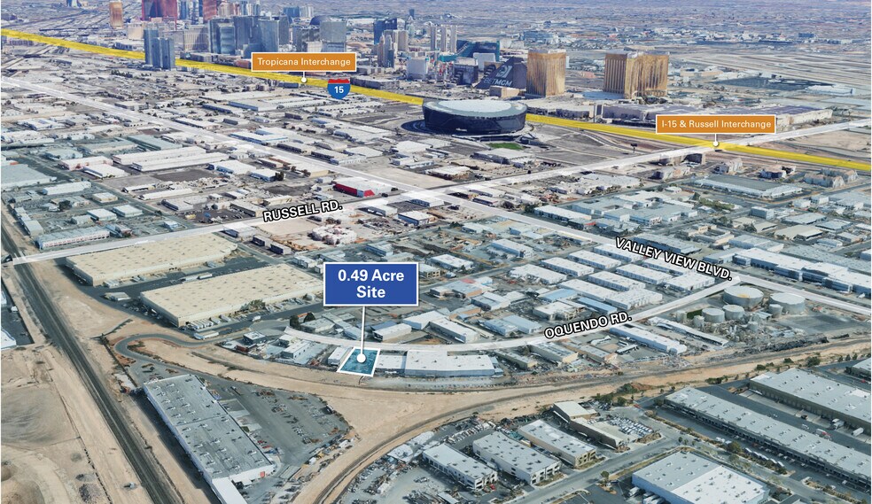Primary Photo Of 4211 Oquendo Road, Las Vegas Land For Sale