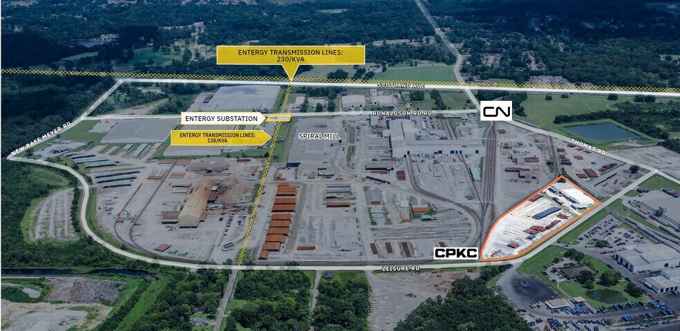 More Photos Of 12370 Leisure Rd, Baton Rouge Warehouse For Sale