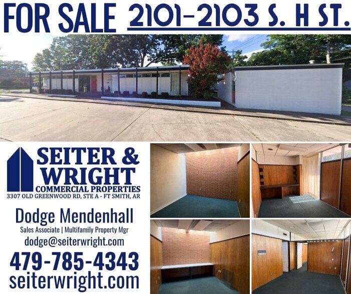 Primary Photo Of 2101-2103 S H St, Fort Smith Office For Sale