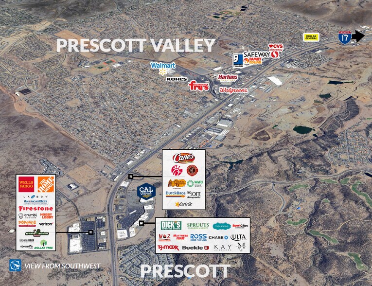 More Photos Of Sundog Ranch Rd @ Hwy 69, Prescott Unknown For Lease