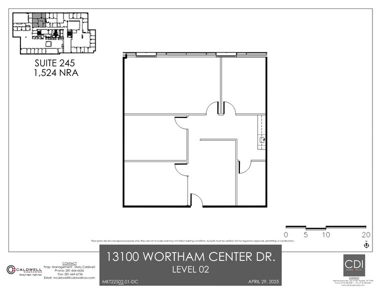 More Photos Of 13100 Wortham Center Dr, Houston Office For Lease