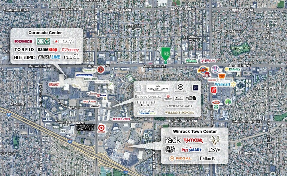 More Photos Of 7717 Menaul Blvd NE, Albuquerque General Retail For Lease