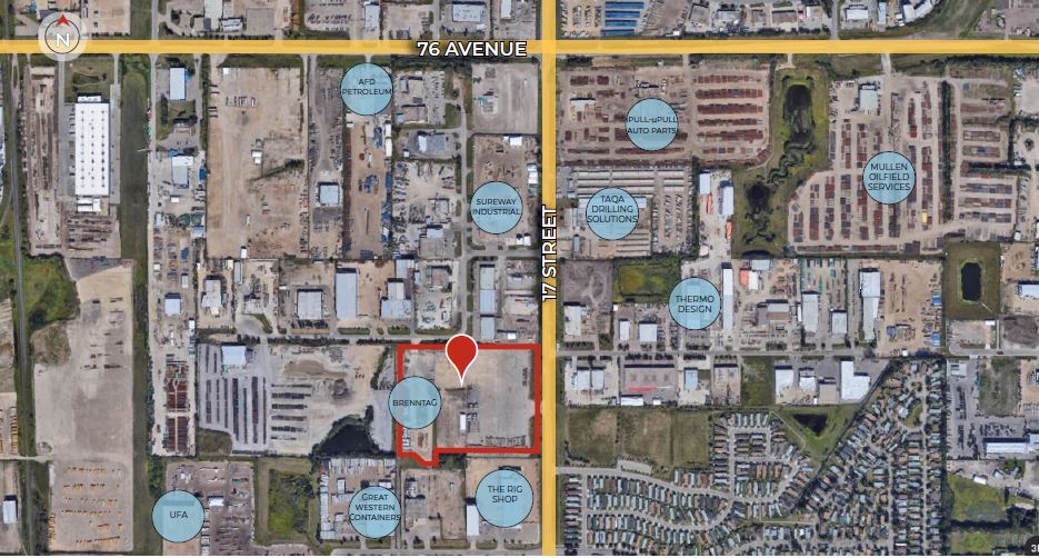 More Photos Of 6910 17th St, Edmonton Land For Lease