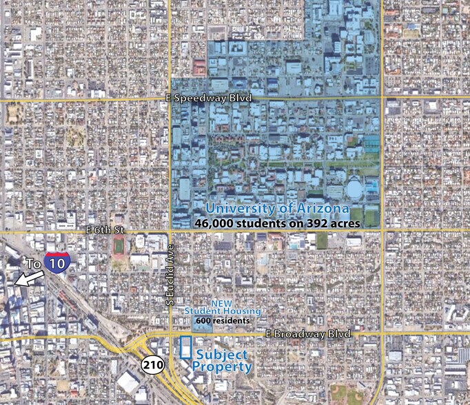 More Photos Of 860 E Broadway Blvd, Tucson Freestanding For Lease