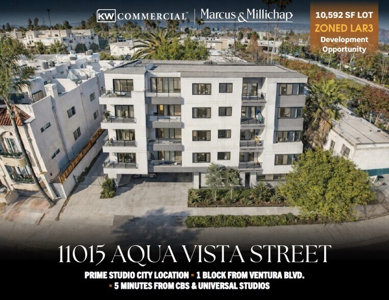 Primary Photo Of 11015 Aqua Vista St, Studio City Land For Sale