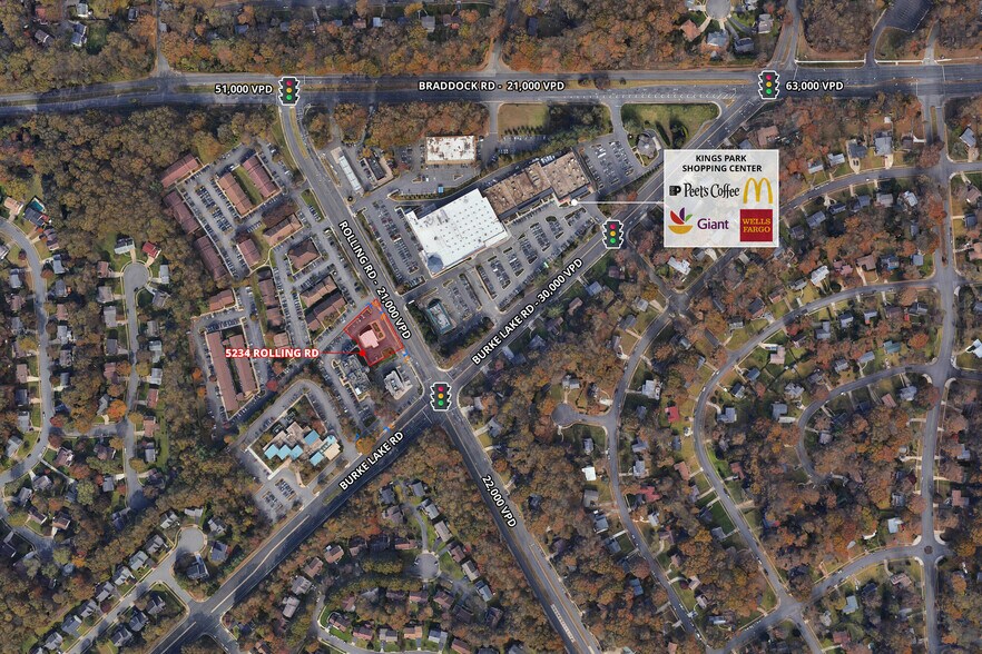 More Photos Of 5234 Rolling Rd, Burke Freestanding For Lease