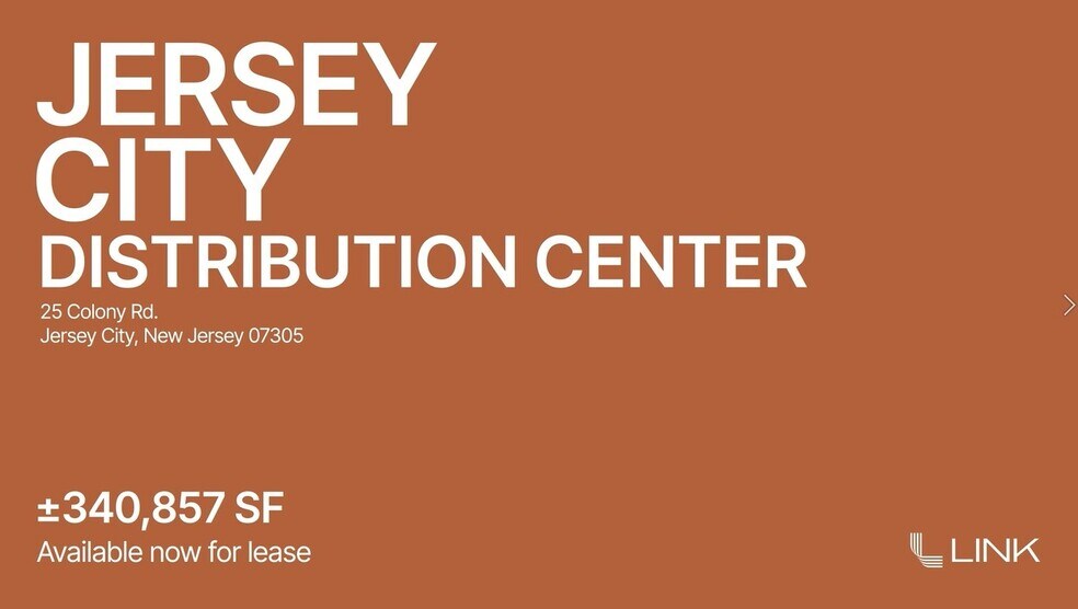 Primary Photo Of 25 Colony Rd, Jersey City Warehouse For Lease