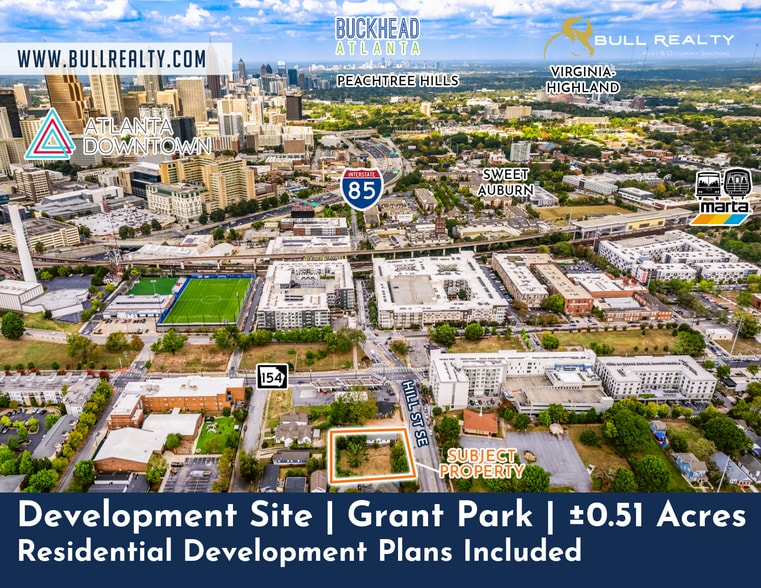 Primary Photo Of 313 Hill St SE, Atlanta Land For Sale
