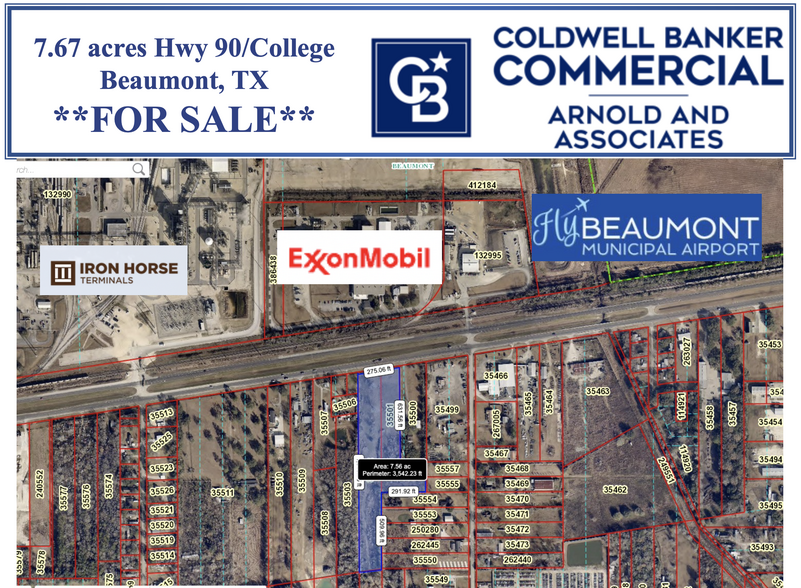 Primary Photo Of TBD 7.67 Acres Hwy 90 hwy, Beaumont Land For Sale