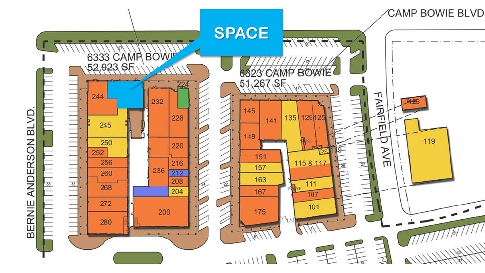 More Photos Of 6333 Camp Bowie Blvd, Fort Worth General Retail For Lease