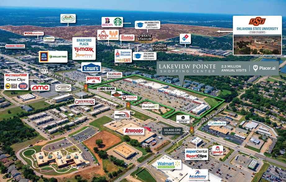 More Photos Of 2230-2280 N Perkins Rd, Stillwater General Retail For Sale