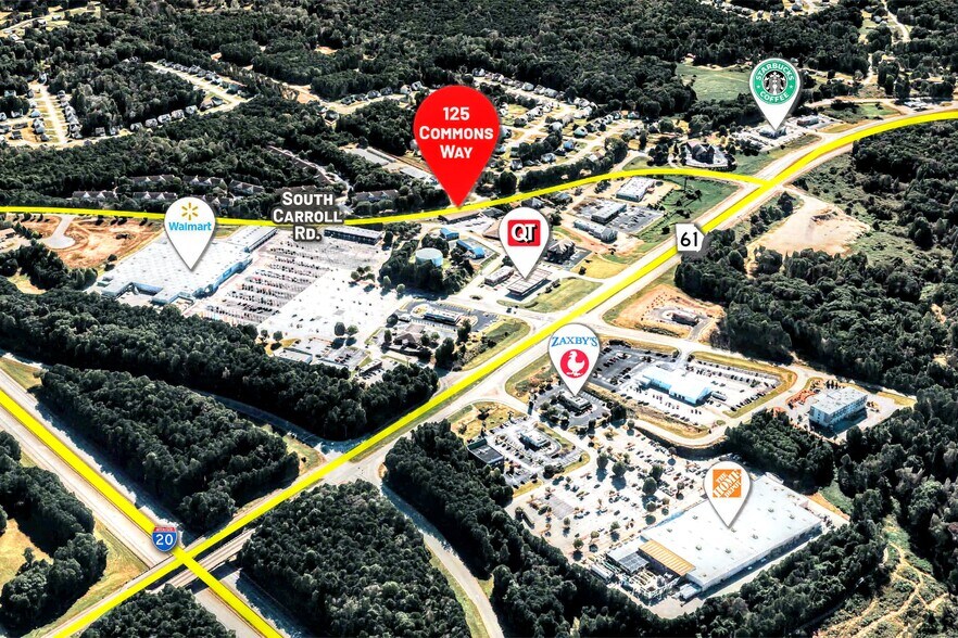 More Photos Of 125 Commons Way, Villa Rica Office For Lease