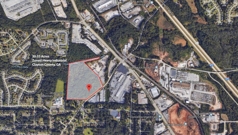 More Photos Of 1820 Rock Cut Rd, Conley Land For Lease