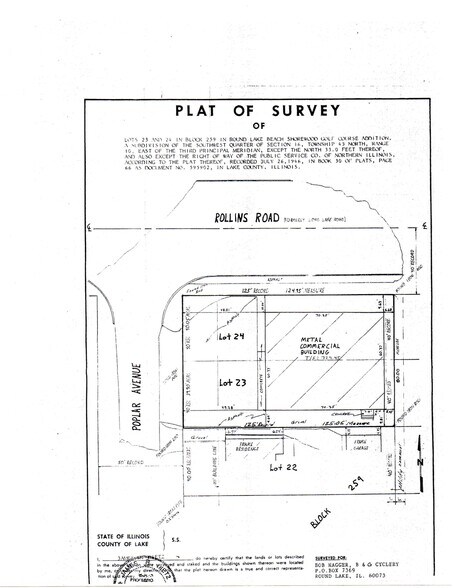 More Photos Of 131 E Rollins Rd, Round Lake Beach Freestanding For Sale