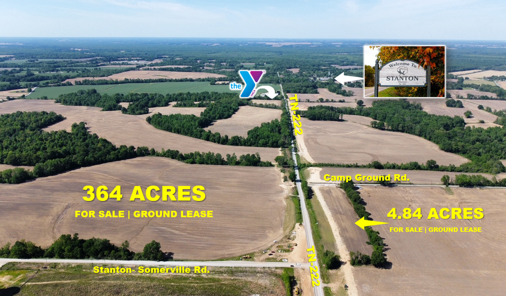 Primary Photo Of TN 222 Hwy at Stanton Somerville Rd., Stanton Land For Sale