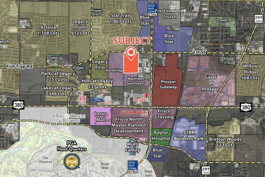 More Photos Of W 1st Street, Prosper Land For Sale