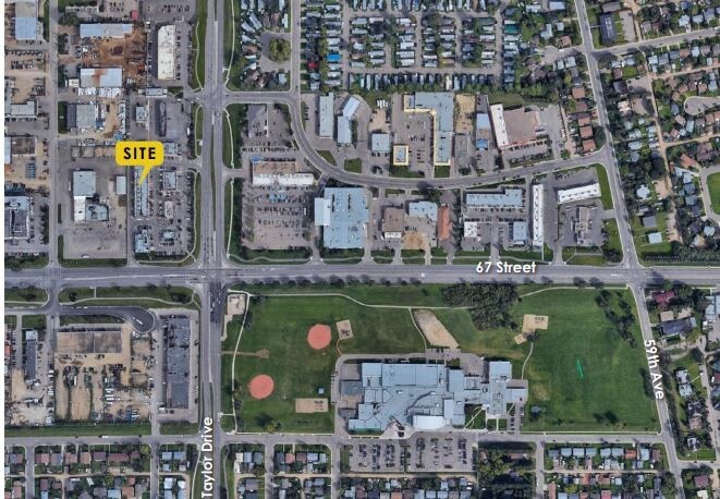 Primary Photo Of 6730 Taylor Dr, Red Deer Storefront For Lease