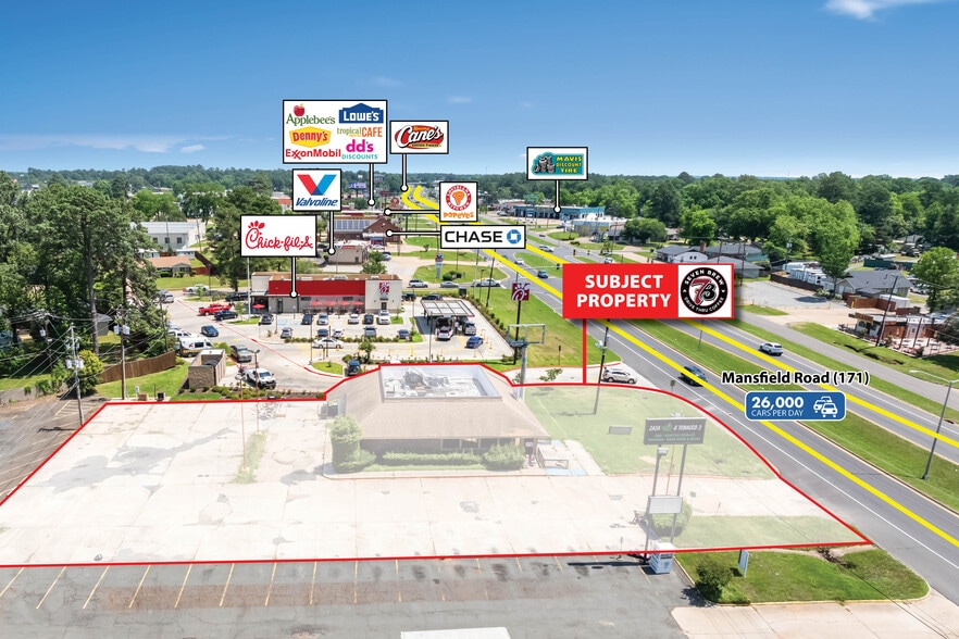 More Photos Of 9124 Mansfield Rd, Shreveport General Retail For Sale