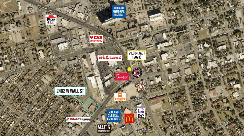 More Photos Of 2402 W Wall St, Midland Medical For Lease