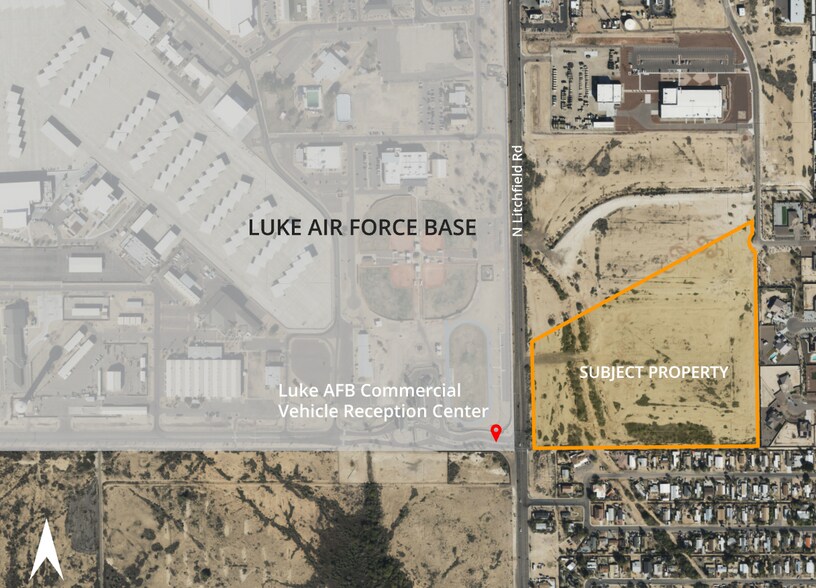 Primary Photo Of North Litchfield Rd @ West Glendale Ave, Glendale Land For Lease