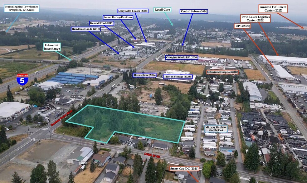 Primary Photo Of 15223 Smokey Point Blvd, Marysville Land For Sale