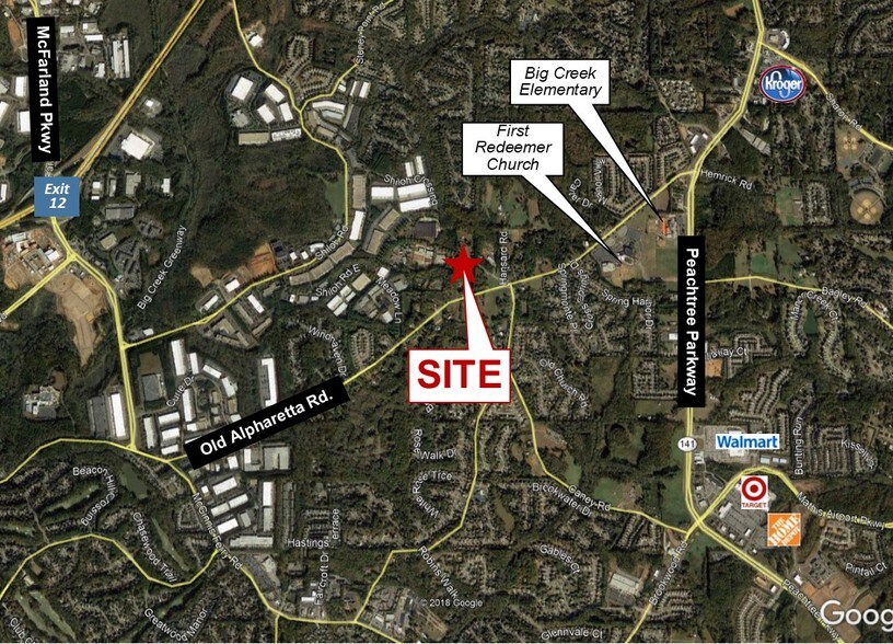More Photos Of 2615 Pine Grove Rd, Cumming Land For Lease