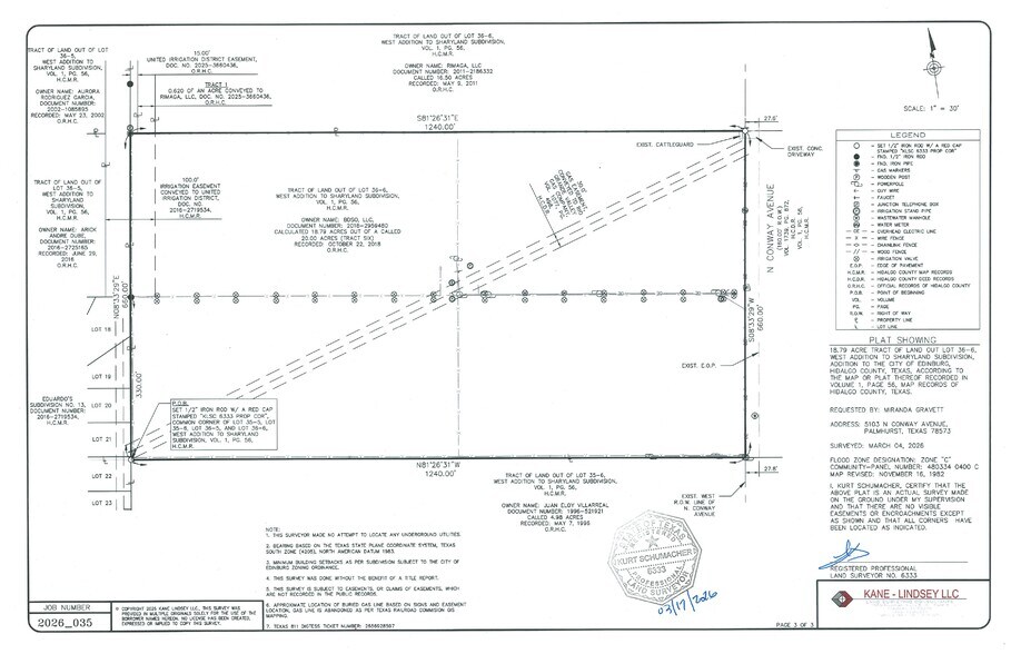 More Photos Of 5103 N Conway Ave, Mission Land For Sale