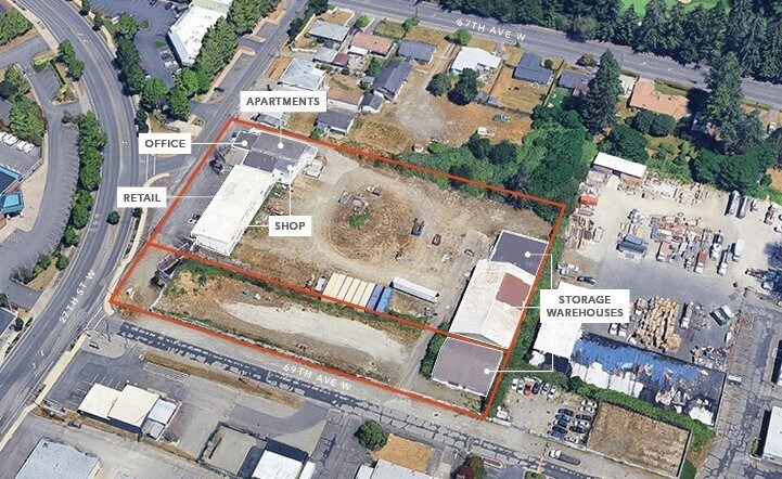 More Photos Of 6820 27th St W, University Place Storefront For Lease