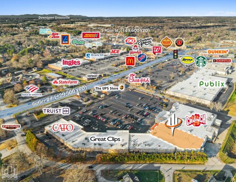 More Photos Of 201-273 W Butler Rd, Mauldin General Retail For Lease