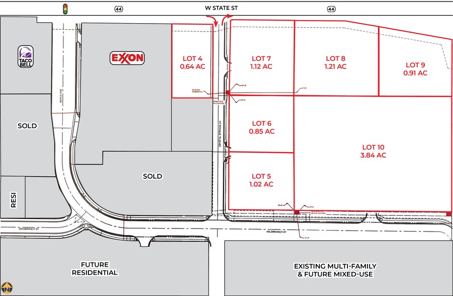 More Photos Of 8874 Wildbranch St, Star Land For Lease