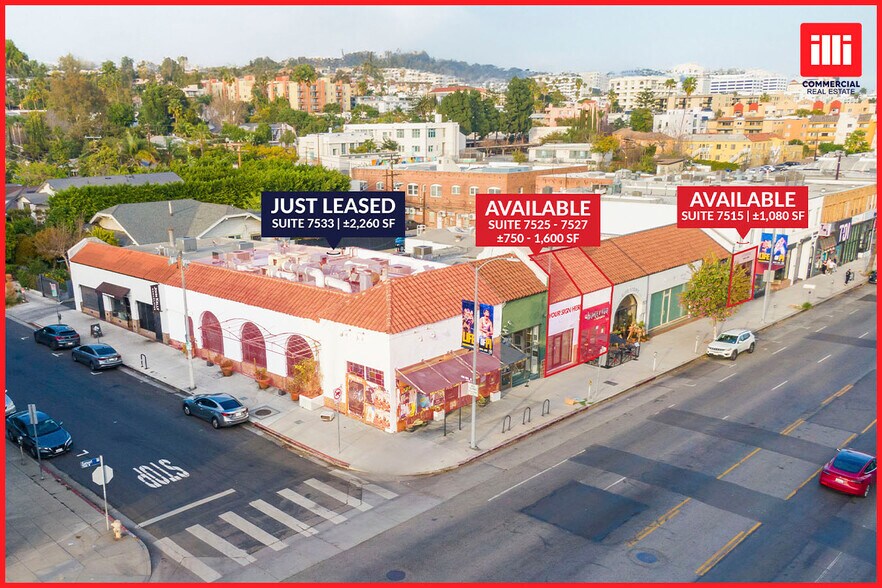 Primary Photo Of 7507-7533 W Sunset Blvd, Los Angeles Storefront Retail Office For Lease