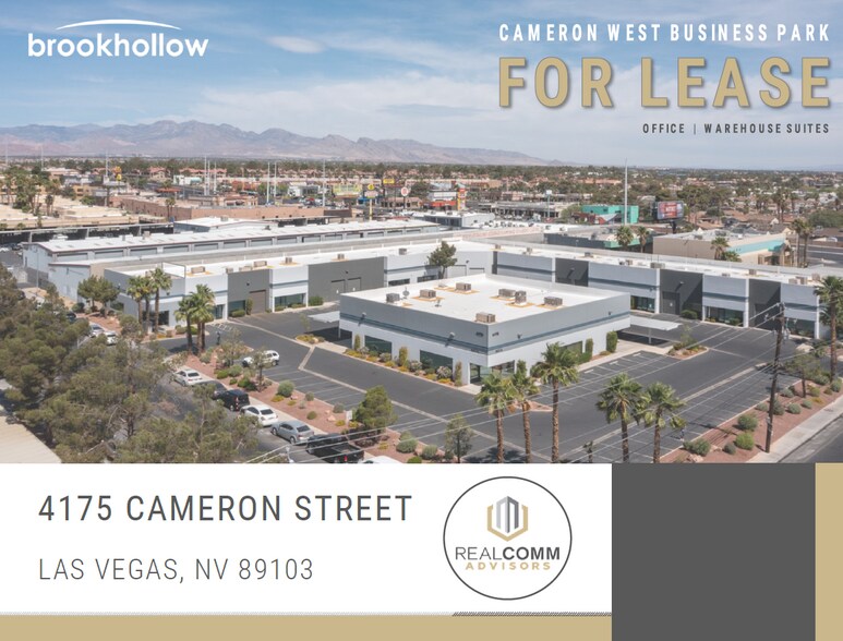 More Photos Of 4175 Cameron St, Las Vegas Light Manufacturing For Lease