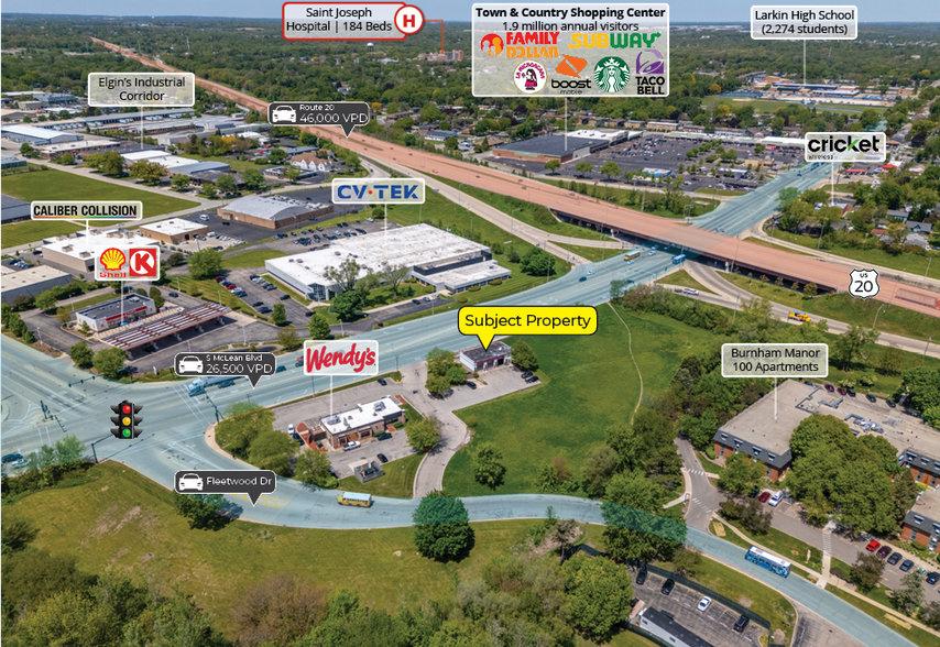 More Photos Of 445 S Mclean Blvd, Elgin General Retail For Sale