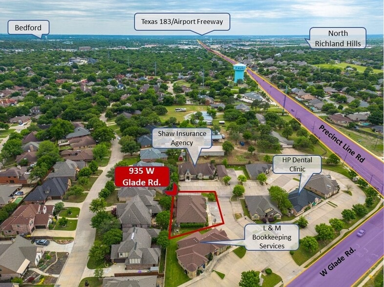 More Photos Of 935 W Glade Rd, Hurst Office For Sale