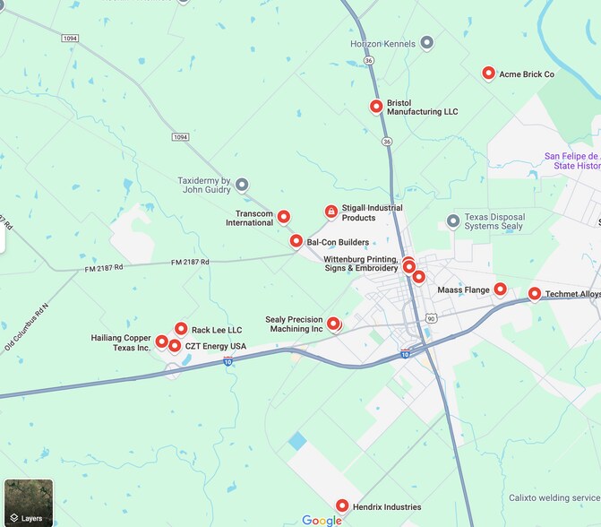 More Photos Of 2995 FM 1094, Sealy Land For Sale