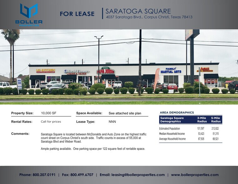 Primary Photo Of 4037 Saratoga Blvd, Corpus Christi Unknown For Lease