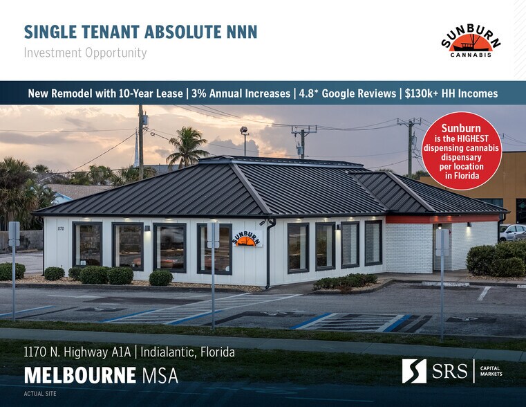 Primary Photo Of 1170 N Highway A1A, Indialantic Storefront Retail Office For Sale