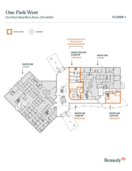 More Photos Of 1 Park West Blvd, Akron Medical For Lease