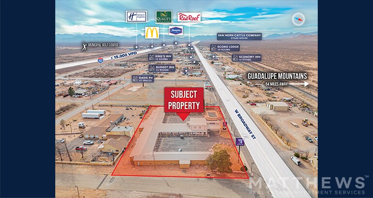 More Photos Of 1309 W Broadway St, Van Horn Hotel For Sale