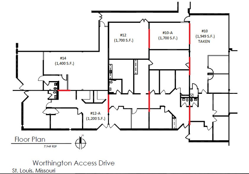 More Photos Of 8-20 Worthington Access Dr, Maryland Heights Flex For Lease