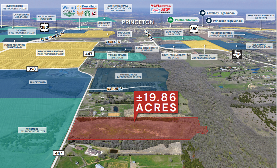 Primary Photo Of SEQ of CR 447 and Nathan Dr dr, Princeton Land For Sale