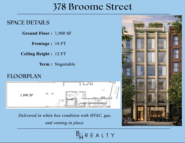 More Photos Of 378 Broome St, New York Apartments For Lease