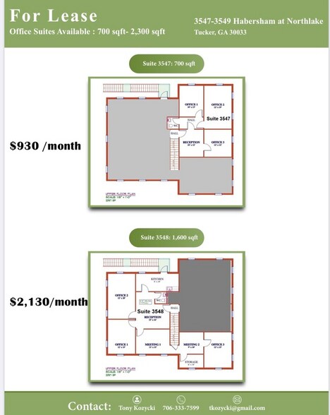 More Photos Of 3547 Habersham At Northlake, Tucker Medical For Lease