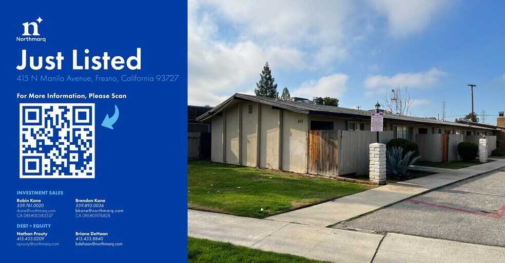 More Photos Of 415 N Manila Ave, Fresno Apartments For Sale