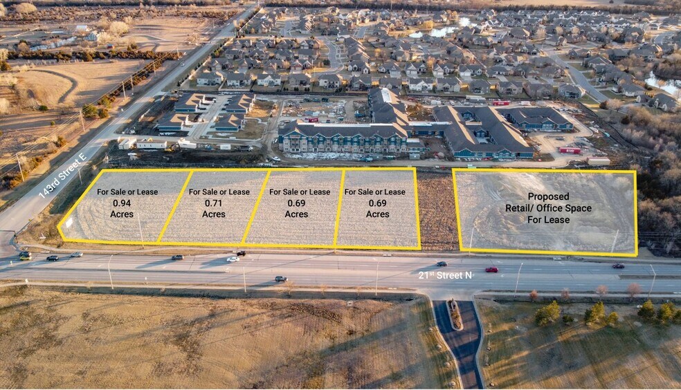 Primary Photo Of 143rd St N & 21st St E, Wichita Land For Sale