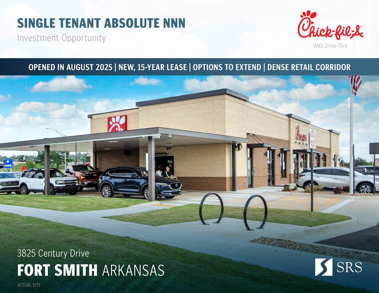 Primary Photo Of 3825 Century Dr, Fort Smith Fast Food For Sale