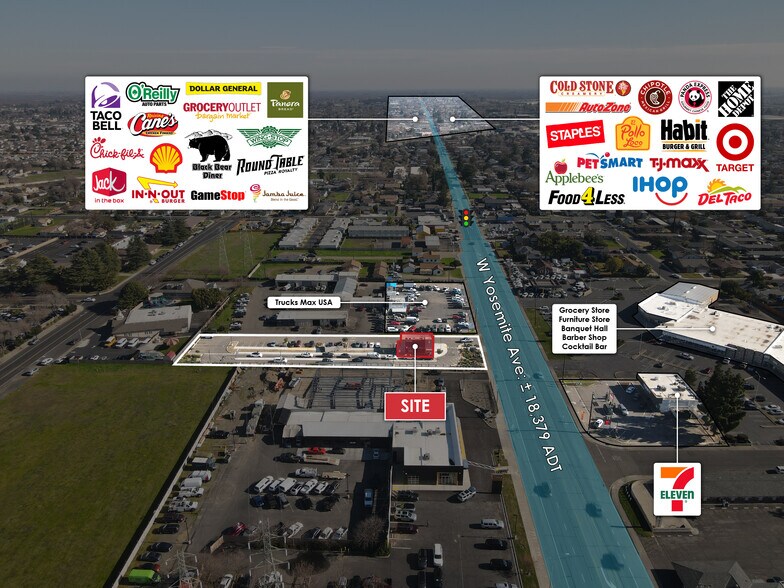 More Photos Of 1105 W Yosemite Ave, Manteca Fast Food For Sale