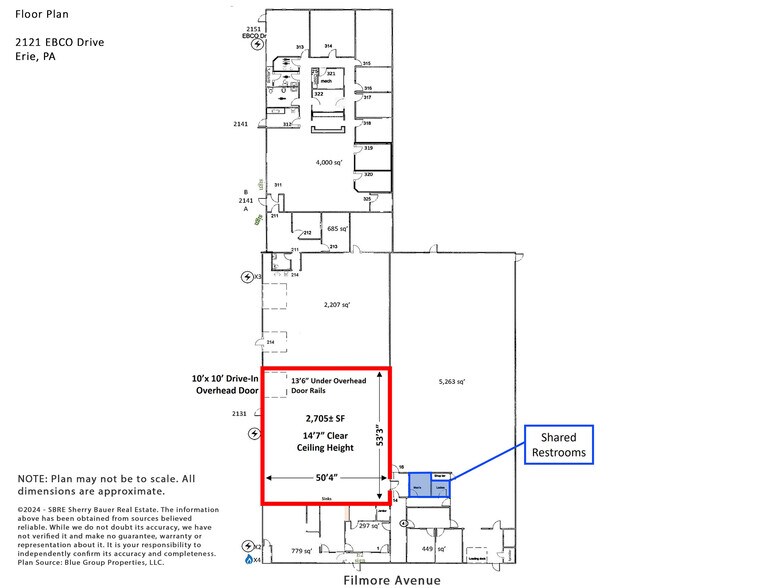 More Photos Of 2126 Filmore Ave, Erie Industrial For Sale