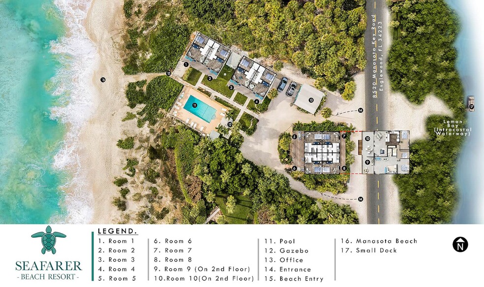 More Photos Of 8520 Manasota Key Rd, Englewood Hotel For Sale