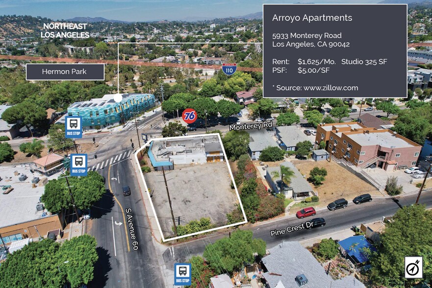 More Photos Of 6000 Monterey Rd, Los Angeles Land For Lease